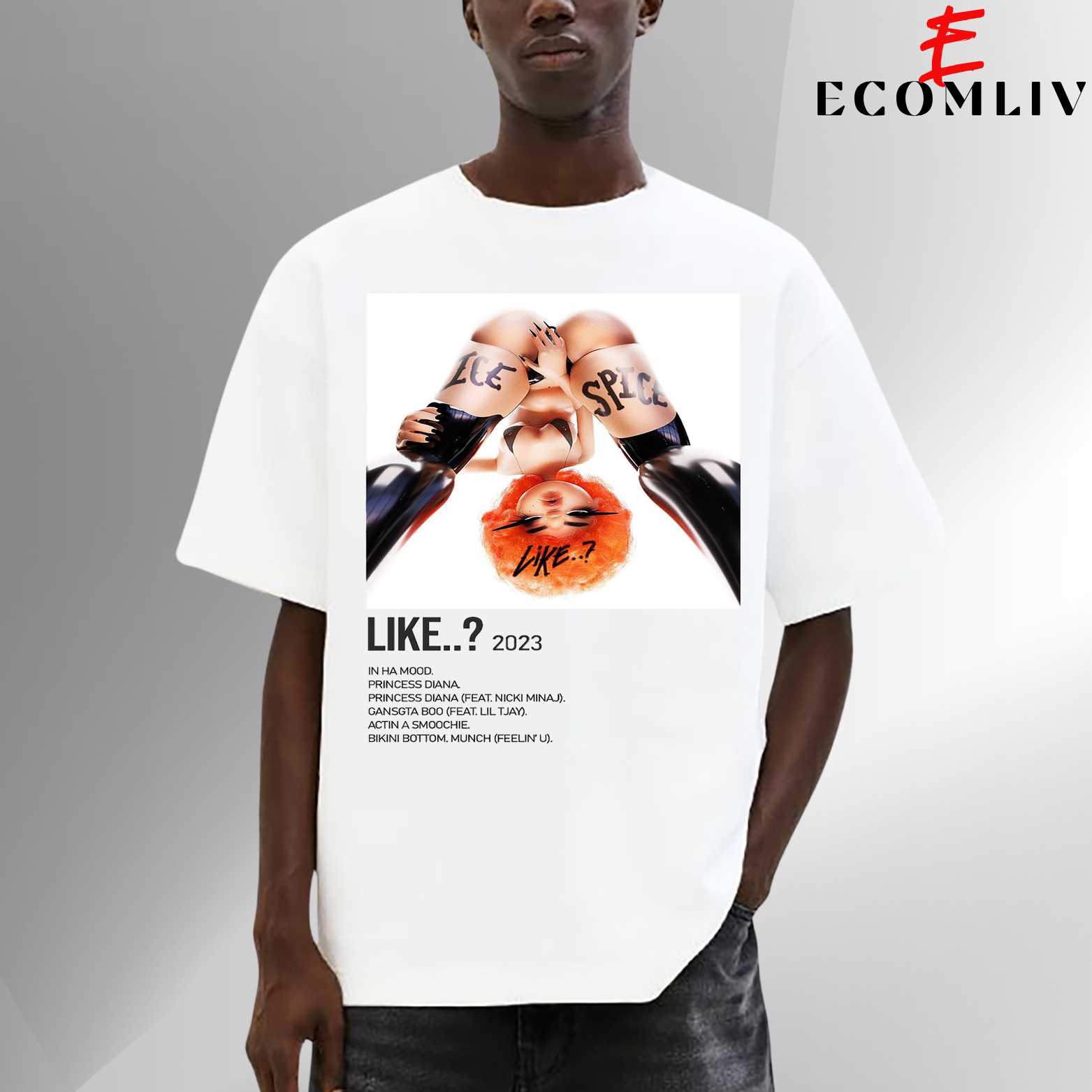Like Ice Spice Shirt, Rap Vibes Tee, Hiphop Merch